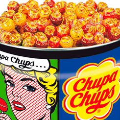 Mega lata de 1000 unidades de los famosos Chupa Chups. Disfrutas horas y horas con esta lata, o el complemento perfecto para cumpleaños o una dura sesión gamer. Los sabores de los Chupa Chups son variados 