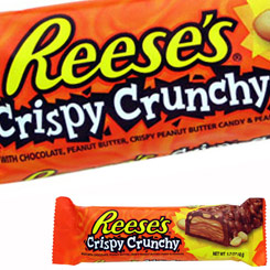 Pack compuesto por 2 unidades de Reese's Crispy Crunchy 48g. Reese’s es la combinación perfecta entre chocolate y mantequilla de cacahuete.