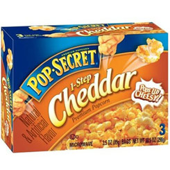 Ahora puedes disfrutar de una auténtica sesión de cine a la americana en tu propia casa con estas deliciosas palomitas con Queso Cheddar.