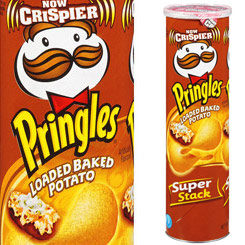 Pack compuesto por 2 paquetes de las deliciosas Pringles de siempre con un sabor a Patatas Gratinadas con Queso.