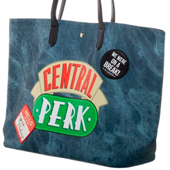 Bolso Friends Central Perk basado en la serie de «F·R·I·E·N·D·S», creada y producida por Marta Kauffman y David Crane. Se emitió por primera vez el 22 de septiembre de 1994 por la cadena NBC y terminó el 6 de mayo de 2004. 