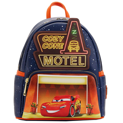 Mini Mochila Cars Cazy Cone. Las mini mochilas de Loungefly son el accesorio necesario para darle ese toque especial a tu look de cada día. Están diseñadas con los personajes