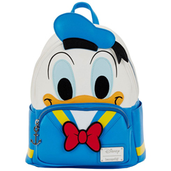 Mini Mochila del fabuloso Pato Donald. Las mini mochilas de Loungefly son el accesorio necesario para darle ese toque especial a tu look de cada día. Están diseñadas con los personajes 