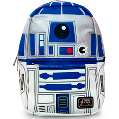 Preciosa y divertida mini mochila de R2-D2 basado en el famoso personaje de Star Wars. Perfecto para pasar un día mágico y cuqui. Esta preciosa pieza de coleccionista está realizado en 100% poliéster.