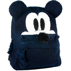 Divertida y mullida mochila de Mickey Mouse de Disney basado en el famoso y carismático ratón de la factoría Disney. Perfecto para pasar un día mágico con un toque travieso.