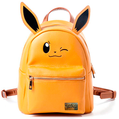 Preciosa y cuquisima mochila de Eevee, basado en la serie de videojuegos de Pokémon, referida por los fans como la "saga principal", son videojuegos de rol desarrollados por Game Freak