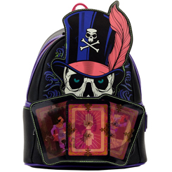 Preciosa y divertida mini mochila de Dr. Facilier basada en la película Tiana y el sapo de Walt Disney. Perfecto para pasar un día mágico y cuqui. Esta preciosa pieza de coleccionista está realizado en Cuero PU