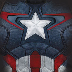 Camiseta Capitán América Suit basada en la película de Marvel. Camiseta de alta calidad realizada en algodón 100%. Revive las espectaculares batallas de este integrante de Los Vengadores de Marvel.
