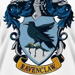 Camiseta del Logo de la casa Ravenclaw de Hogwarts La camiseta está inspirada en el famosa saga de Harry Potter. Todo un artículo de culto para los seguidores de J. K. Rowling.
