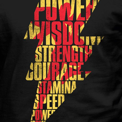 Camiseta Shazam Lightning de DC Comics. Revive las espectaculares batallas de este personaje de DC Comics y siéntete como Billy Batson al llevar la camiseta de este carismático superhéroe.