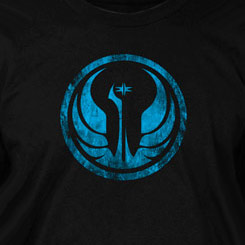 Camiseta basada en el Logo de Star Wars La Antigua República Galáctica, producto oficial de Star Wars.
