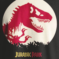 Camiseta con el logo de Jurassic Park T-Rex Spotted película dirigida por  Steven Spielberg y protagonizada por Jeff Goldblum, Bryce Dallas Howard y Sam Neill. 