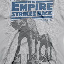 Camiseta Oficial "Empire Strikes Back AT-AT" basado en la popular saga “Star Wars” de George Lucas. Camiseta de alta calidad realizada en algodón 100%. 