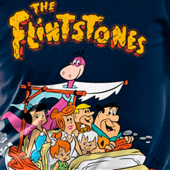 Camiseta de “The Flintstones". La camiseta está inspirada en el famosa serie de televisión de Hanna-Barbera Productions, Inc. Todo un artículo de culto para los seguidores de estos simpáticos personajes.