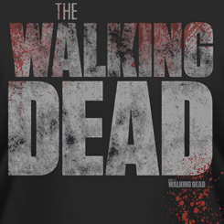 Camiseta con el logo de The Walking Dead, producto oficial de The Walking Dead. Basado en la popular serie de televisión basada en la adaptación del libro de Robert Kirkman.