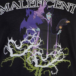 Preciosa Camiseta para chica Maleficent basada en la película de 1959 realizada por Disney "La Bella durmiente". Revive las aventuras de los famosos personajes de Disney 