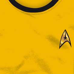 Camiseta de Star Trek Uniforme Amarillo de Kirk, si eres un verdadero Trekkie no puede faltar en tu colección esta camiseta basada en la grandiosa saga de Star Trek.