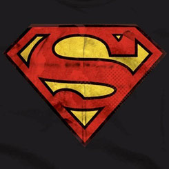 Camiseta con el logo Vintage de Superman, producto oficial de DC Comics “Superman Vintage Logo“.