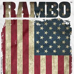 Camiseta basada en la saga de Rambo "first blood John Rambo". Todo un artículo de culto para los seguidores de Rambo. Camiseta de alta calidad realizada en algodón 100%.