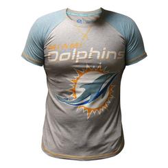 Camiseta Miami Dolphins basada en la NFL Camiseta de alta calidad realizada en algodón 100%. Revive los mejores momentos de Los Miami Dolphins el equipo profesional estadounidense de fútbol americano de la ciudad de Miami,