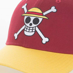 Gorra One Piece Baseball Monkey D. Luffy, basado en el manga escrito e ilustrado por Eiichiro Oda.  Disfruta con esta gorra de este divertido personaje, y revive todas las aventuras de One Piece.