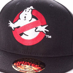Gorra Oficial de los Cazafantasmas con el logo de Ghostbusters, la gorra está basada en la famosa película de Los Cazafantasmas de 1984.