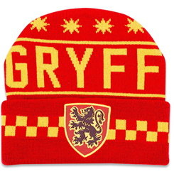 Réplica oficial del gorro de Harry Potter y de todos los estudiantes de la casa Gryffindor Classic. Realizada en material acrílico, con los colores y el emblema de la casa Gryffindor. 