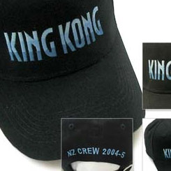Gorra utilizada por el equipo de rodaje de King-Kong. Realizada en algodón.