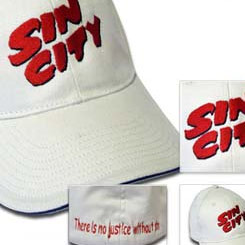 Gorra utilizada por el equipo de rodaje de la serie Sin City. Realizada en algodón.