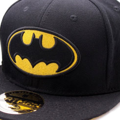 Gorra con el logo Classic de Batman, producto oficial de DC Comics “Batman Cap Classic Logo“. Disfruta con esta gorra del Caballero Oscuro con el logo bordado.