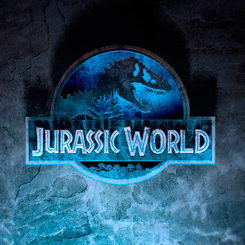 Espectacular Póster realizado en metal del logo de Jurassic World, el Póster tiene un tamaño aproximado de 45 x 32 cm., decora tu espacio preferido con un toque futurista 