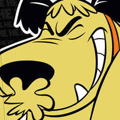 Lienzo realizado en tela de Patán  (Mattley) de los Autos Locos (Wacky Races ) de Hanna-Barbera, el lienzo tiene un tamaño aproximado de 50 x 50 cm.