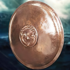 Réplica del escudo de Calisto. De 300: Rise of an Empire. Esta replica del Escudo de Calisto está fabricado en acero, calibre 18,  con un acabado en bronce antiguo. 
