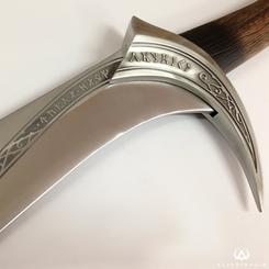 Réplica oficial de la Espada Orcrist de Thorin Oakenshield (Escudo de Roble) de El Hobbit por Noble Collection.