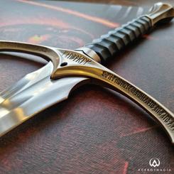 Replica oficial de la espada Glamdring utilizada por Gandalf en la saga de El Señor de los Anillos y El Hobbit.