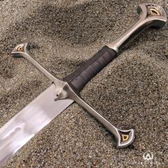 Replica oficial de la espada de Narsil. La espada de Elendil. Realizada en acero 440º, 134 cm de longitud.