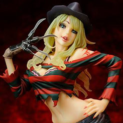 Figura de Freddy Krueger presentado al más estilo japonés Bishoujo, esta vez el ilustrador Shunya Yamashita y el artista Yohei Suzuki.