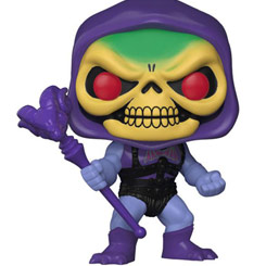 Figura de Battle Armor Skeletor realizada en vinilo perteneciente a la línea Pop! de Funko. La figura tiene una altura aproximada de 10 cm., y está basada en la serie de TV He-Man y los Masters del Universo