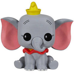 Dulce Figura de Dumbo realizada en vinilo perteneciente a la línea Pop! de Funko. La figura tiene una altura aproximada de 10 cm., y está basada en la película de Disney Dumbo.
