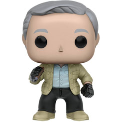 Figura Hannibal realizada en vinilo perteneciente a la línea Pop! de Funko. La figura tiene una altura aproximada de 10 cm., y está basada en la serie de televisión El Equipo A.