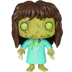 Figura de Regan realizada en vinilo perteneciente a la línea Pop! de Funko. La figura tiene una altura aproximada de 9 cm., y está basada en la saga de películas de El Exorcista. 