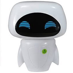 Figura de Eve realizada en vinilo perteneciente a la línea Pop! de Funko. La figura tiene una altura aproximada de 10 cm., y está basada en la película de Disney WALL•E.