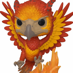 Figura de Fawkes realizada en vinilo perteneciente a la línea Pop! de Funko. La figura tiene una altura aproximada de 9 cm., y está basada en la saga de películas de Harry Potter. 