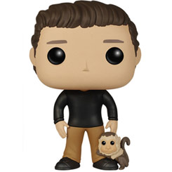 Figura de Ross Geller realizada en vinilo perteneciente a la línea Pop! de Funko. La figura tiene una altura aproximada de 9 cm., y está basada en la serie de televisión Friends. 