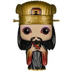 Figura del malvado Lo Pan realizada en vinilo perteneciente a la línea Pop! de Funko. La figura tiene una altura aproximada de 10 cm., y está basada en la película de Golpe en la Pequeña China de 1986.