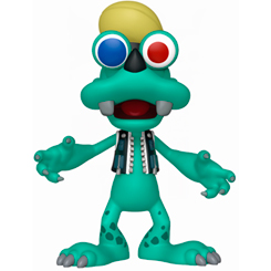 Figura de Goofy (Monster's Inc.) realizada en vinilo perteneciente a la línea Pop! de Funko. La figura tiene una altura aproximada de 10 cm., y está basada en la saga de videojuegos Kingdom Hearts .