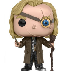 Figura de Mad-Eye Moody realizada en vinilo perteneciente a la línea Pop! de Funko. La figura tiene una altura aproximada de 9 cm., y está basada en la saga de películas de Harry Potter.
