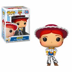 Figura de Jessie realizada en vinilo perteneciente a la línea Pop! de Funko. La figura tiene una altura aproximada de 10 cm., y está basada en la película de Disney Toy Story.