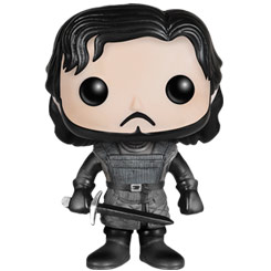 Figura de Jon Snow Castle Black realizado en vinilo perteneciente a la línea Pop! de Funko. La figura tiene una altura aproximada de 10 cm., y está basada en la serie de TV Juego de Tronos.