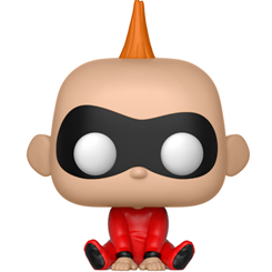 Figura de Jack-Jack Parr realizada en vinilo perteneciente a la línea Pop! de Funko. La figura tiene una altura aproximada de 10 cm., y está basada en la película de Disney Los increíbles.